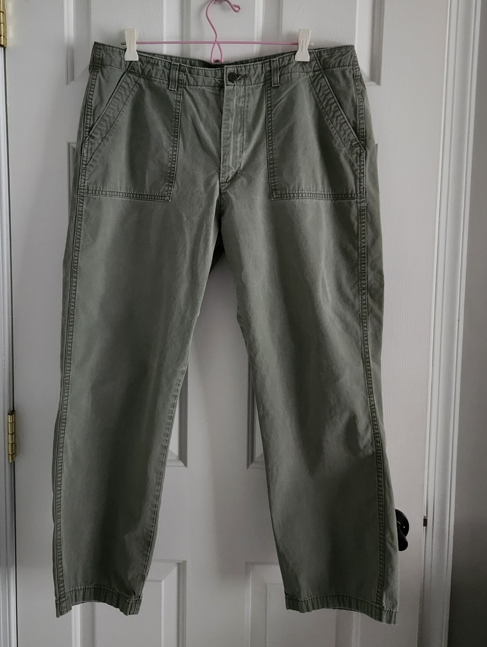 Levi's Olive Green Cargo 100% Cotton Pants